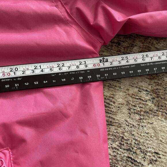 Cheneral Alaska Windbreaker Jacket Rain Coat Mens M Pink USA Mesh Lined Outdoor - Picture 10 of 14